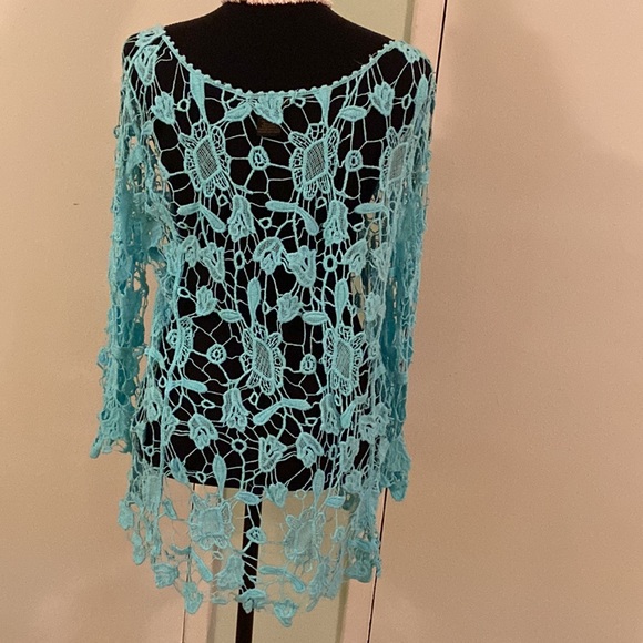 💐Design Works Crocheted Top Size XL - Picture 2 of 3